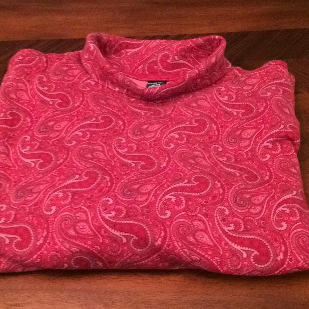 Lands End 100%Cotton Turtleneck Size 18-20